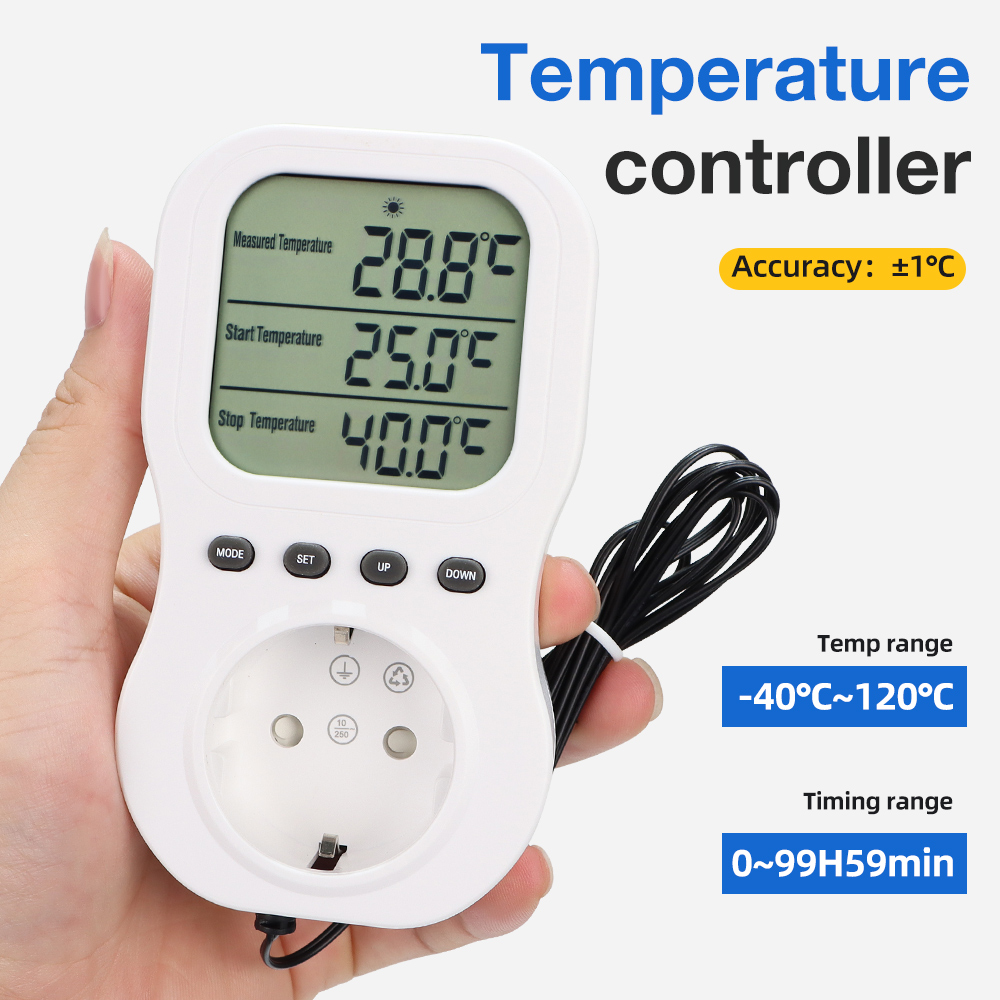 Termostato inteligente lcd tem - Wifi Thermostat avaliação e preço