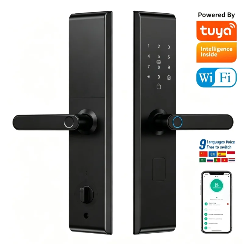 Fechadura eletrónica inteligen - Smart Door Lock Wifi avaliação e preço