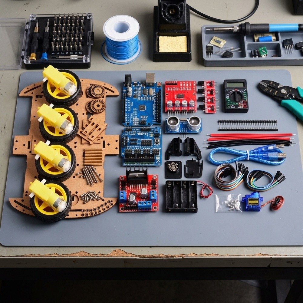 Kit de Chassi Robótico Educaci - Sensor Kit Arduino avaliação e preço