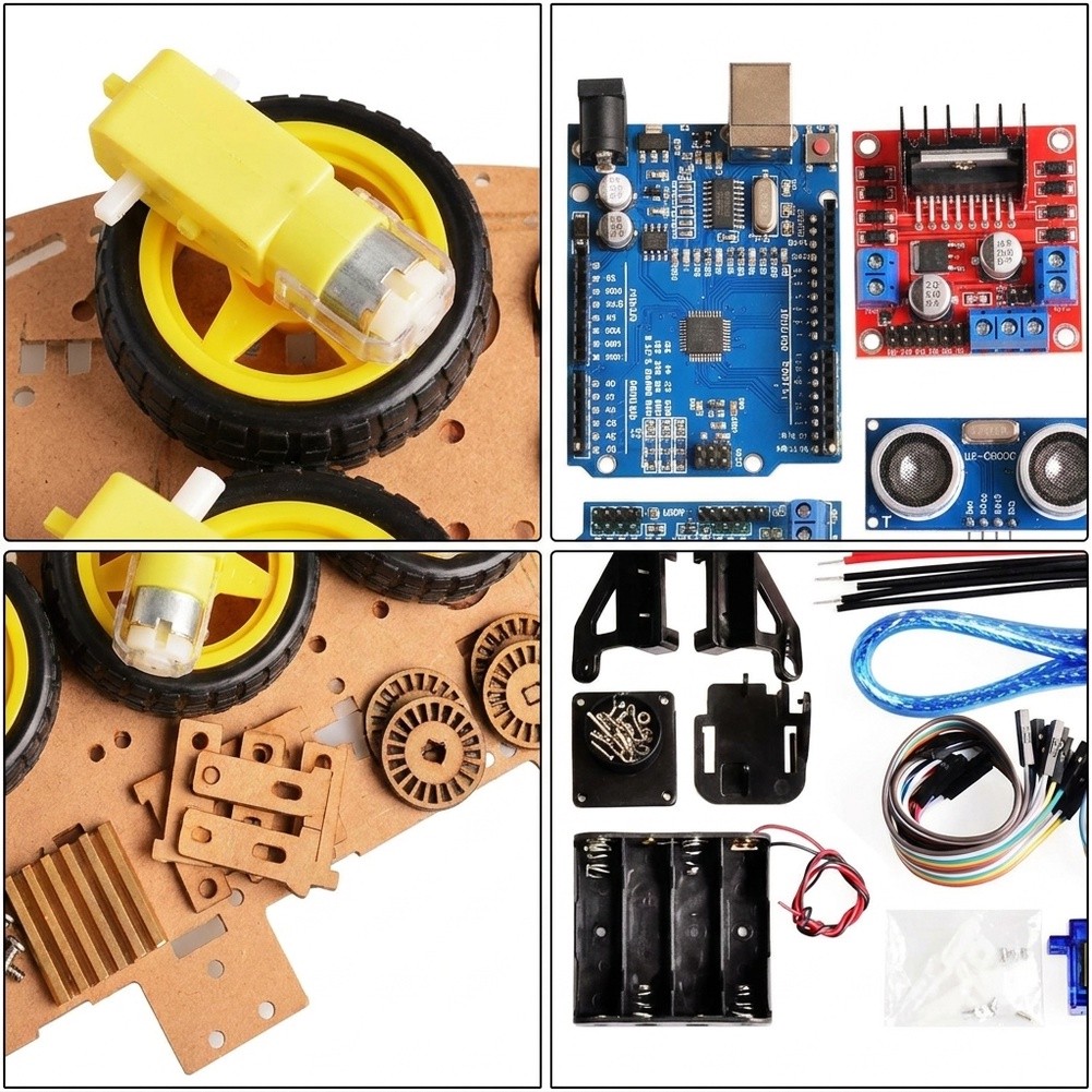 Kit de Chassi Robótico Educaci - Sensor Kit Arduino avaliação e preço