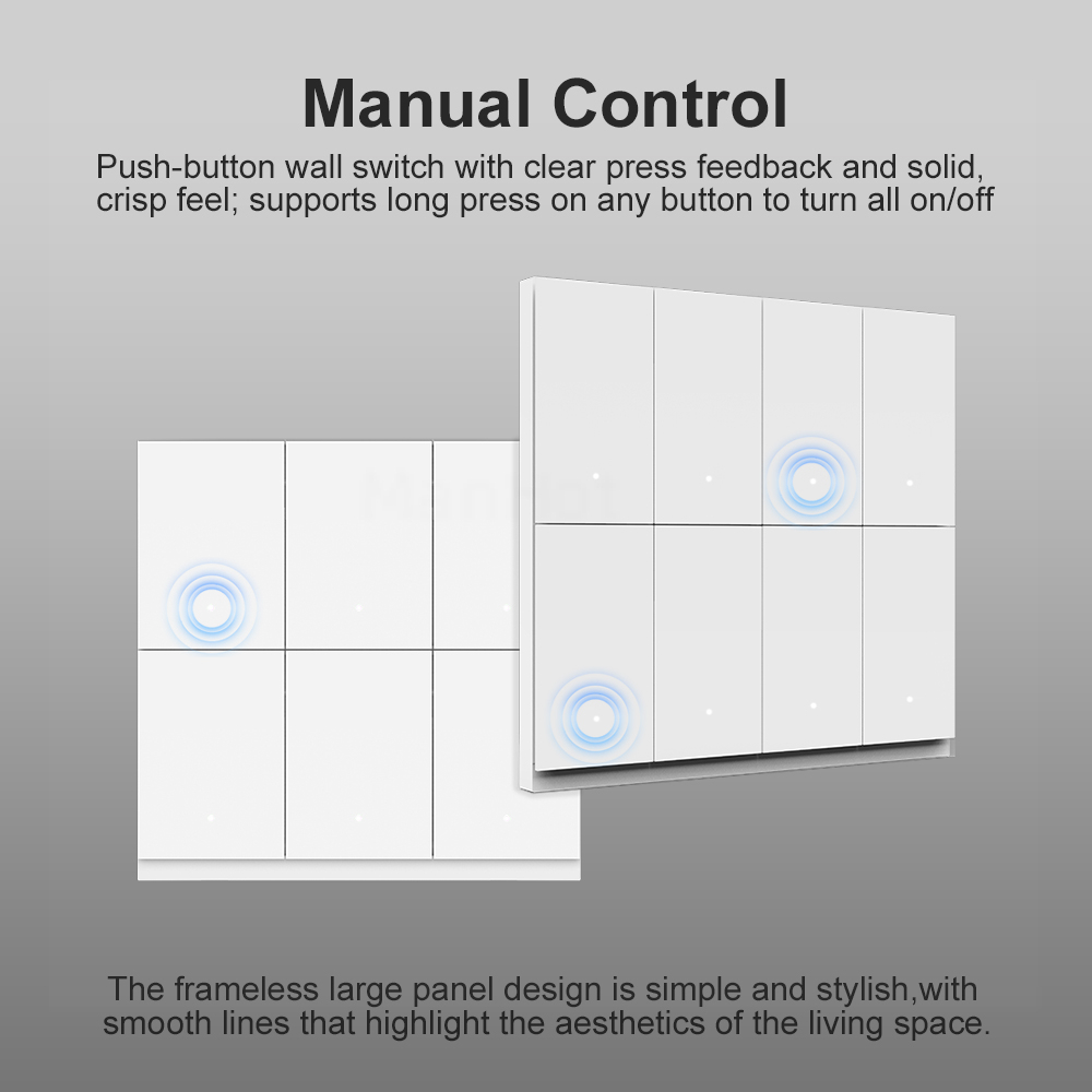 MANHOT Interruptor Inteligente - Smart Light Switch Wifi avaliação e preço