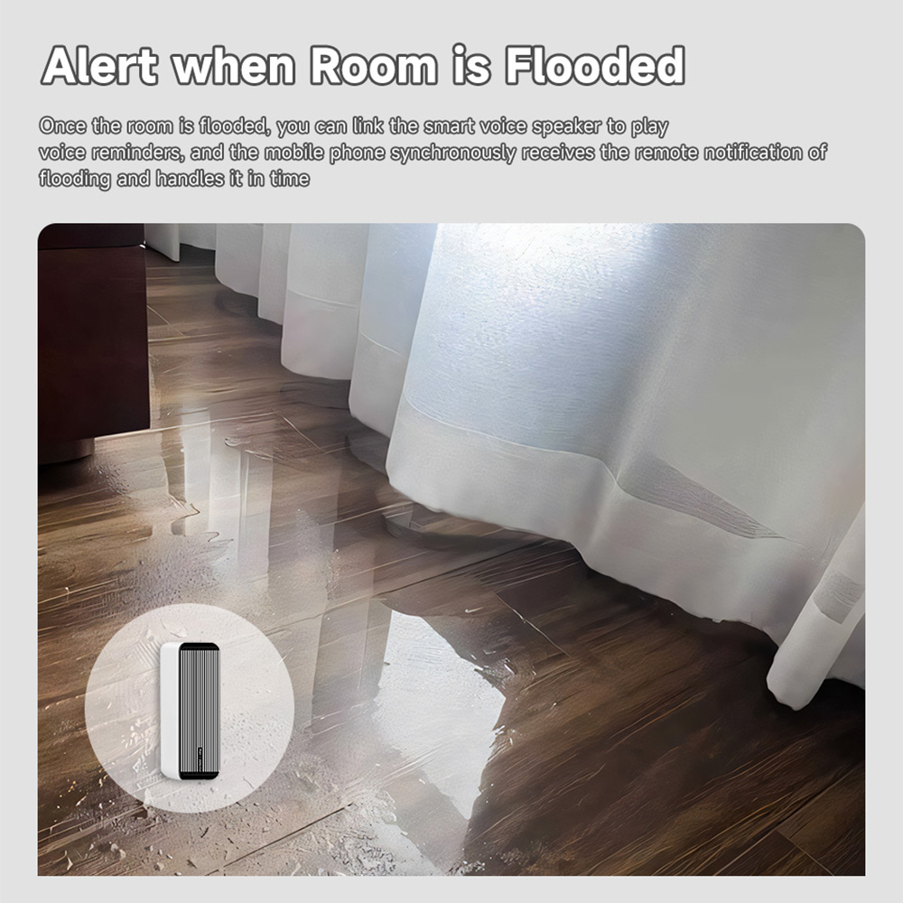 Tuya zigbee sensor de chuva tu - Smart Home Automation Kit avaliação e preço