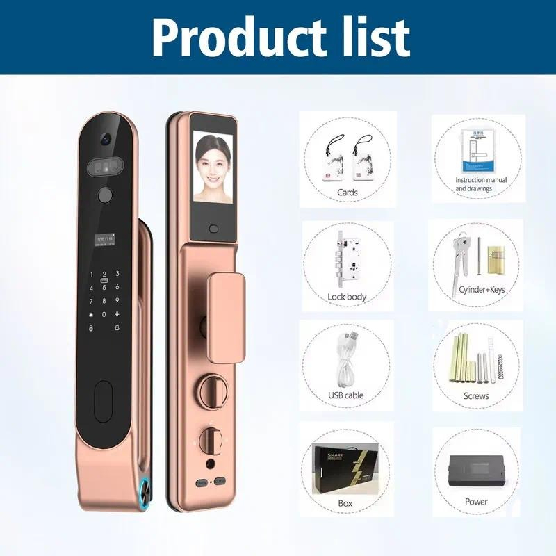 Fechadura eletrônica de alta q - Smart Door Lock Wifi avaliação e preço