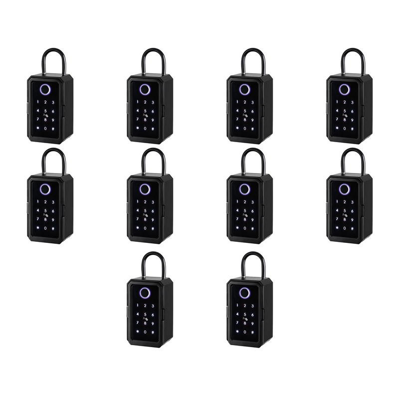 Bolo quente】 10x caixa de bloq - Smart Door Lock Wifi avaliação e preço