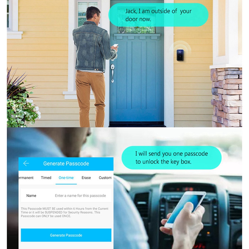 Bolo quente】 10x caixa de bloq - Smart Door Lock Wifi avaliação e preço
